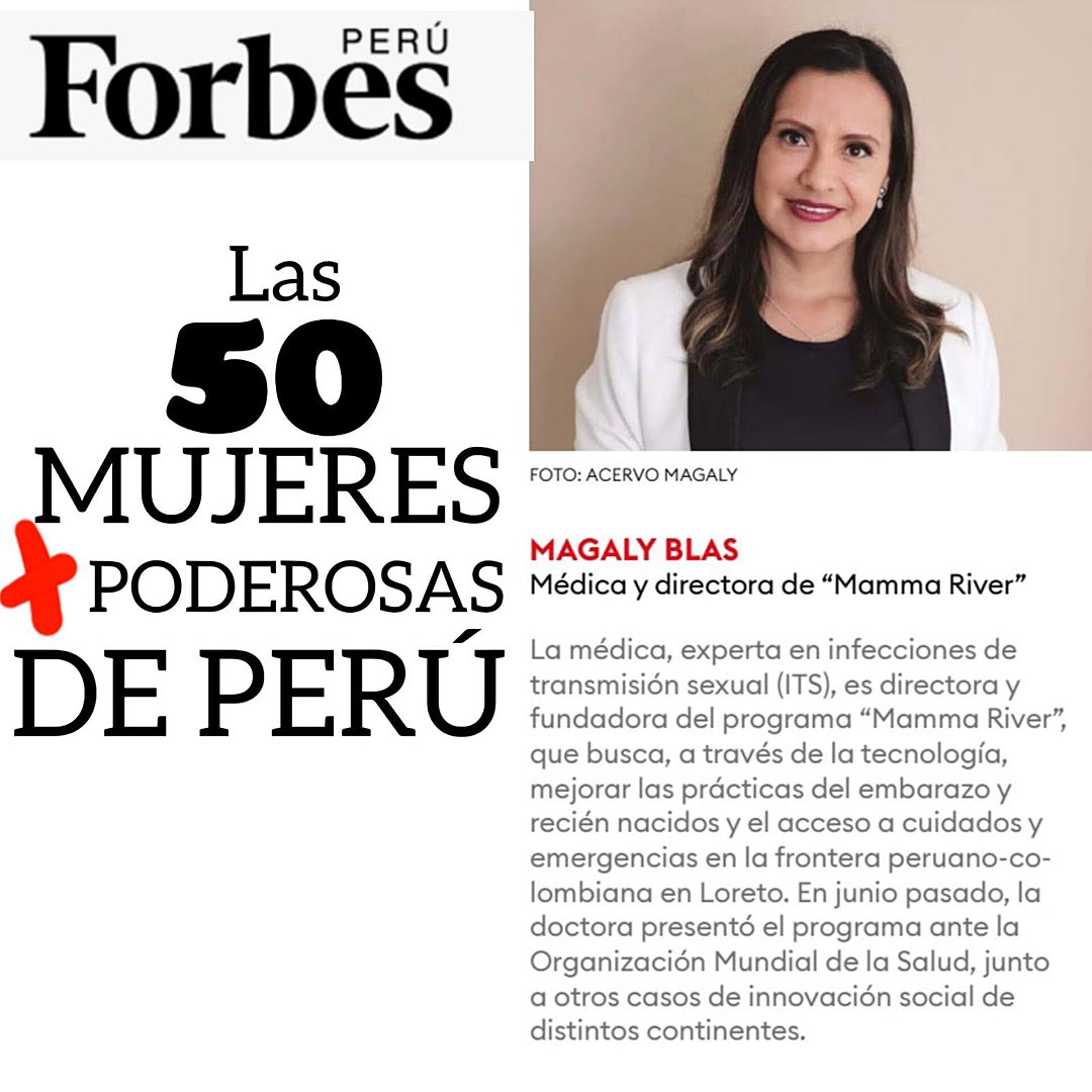 FORBES premia a Magaly Blass