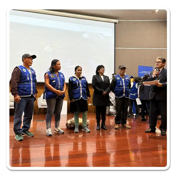 Delegacion de ACS en el Colegio Medico del Peru